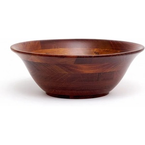 ชามไม้อะคาเซียชามเสิร์ฟไม้ธรรมชาติสำหรับอาหารและเครื่องครัวสลัด - Product Image 4