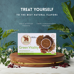 Thé vert à la citronnelle et à la verveine citronnée Haathee, 20 sachets de 35g, style sachet de thé - Product Image 4