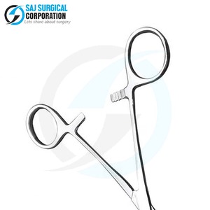 Fórceps Cairns de acero inoxidable de alta calidad, mordazas de carburo de tungsteno para agarre antideslizante en recipientes en aplicaciones quirúrgicas de precisión - Product Image 5