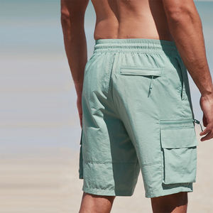 Offre Spéciale vêtements pour hommes Cargo Shorts grande taille confortable multi-poches vêtements d'été Shorts en coton avec cordon de serrage déchets - Product Image 2