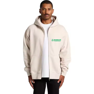 Sweats à capuche épais et respirants à fermeture éclair avec logo imprimé personnalisé Sweats à capuche et sweat-shirts zippés pour hommes Service OEM - Product Image 1