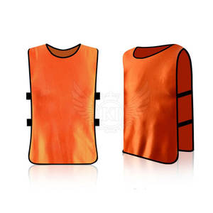 Venta al por mayor de fábrica, camiseta de fútbol, chalecos de entrenamiento de fútbol personalizados, camiseta de malla de entrenamiento de fútbol para hombres, chaleco con pechera - Product Image 2