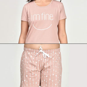 Services OEM Meilleures ventes Ensembles jumeaux pour vêtements d'été pour femmes Ensemble t-shirt et short pour femmes 100% coton avec taille personnalisée - Product Image 6