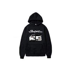 High Quality Customized Winter Heavyweight Solid Hooded Hoodies for <b>Men</b> ODM OEM Best Puff Printing Logo - Product Image 5