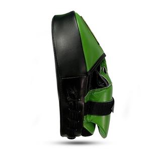 Coussin de mise au point vert, gants d'entraînement de Kickboxing, gants de boxe et coussinets de mise au point en cuir de haute qualité pour hommes - Product Image 4