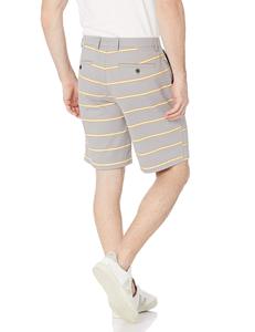 Pantalones cortos de lona de gran tamaño con estampado de logotipo personalizado para hombre, ligeros, desgastados, lavado ácido, diseño sólido, informal, calle XS, patrón de algodón - Product Image 3