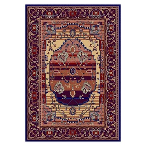 Tapis RUGS DEPOT LXDP-0284, vente en gros, rouge bordeaux, tapis traditionnel oriental imprimé numériquement, lavable en machine, chenille, antidérapant - Product Image 1