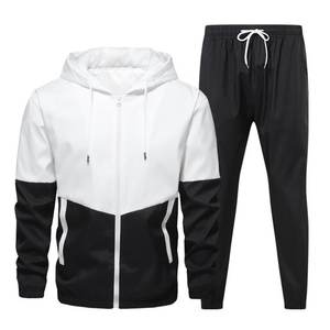 <b>Women's</b> Solid Color Hooded 100% Cotton <b>Plus</b> <b>Size</b> Two-Piece Set Casual Autumn Winter Sports <b>Tracksuit</b> <b>Size</b> <b>S</b>-3XL - Product Image 1