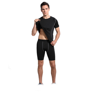 Short de gymnastique 2-en-1 pour homme OEM, jogging de compression respirant à double couche pour la course d'été, la salle de sport respirante - Product Image 3