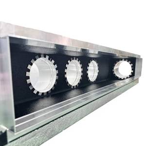 Plenum Flessibile Industriale a 5 Zone in Schiuma di Poliuretano con 5 Collari in Alluminio e Connessioni da 150mm per Sistemi HVAC - Product Image 5