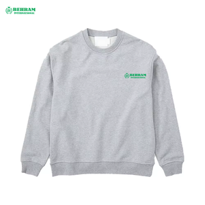 ผู้ผลิตมืออาชีพ เสื้อสเวตเชิ้ตผู้ชาย คอกลม ทรงปกติ ผ้าโพลีเอสเตอร์/คอตตอน ระบายอากาศ แห้งเร็ว ออกแบบได้ตามต้องการ - Product Image 4