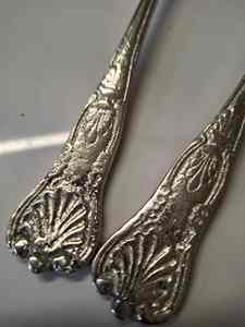 Serveur de salade d'argenterie en acier inoxydable conçu à la main de haute qualité pour le panier-cadeau de décor de thème de luxe de l'Inde - Product Image 2