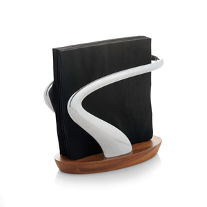 Stylish & Decorative Wooden Base <b>Napkin</b> <b>Holder</b> for Modern Tabletop <b>Napkin</b> <b>Holder</b> Durable <b>Napkin</b> Organizer for Kitchen & Dining - Product Image 4