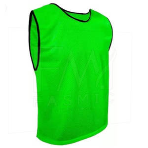 Baberos de entrenamiento de malla sin mangas chalecos de precio barato con tamaño personalizado Baberos de fútbol de baloncesto deportivo para hombres - Product Image 2