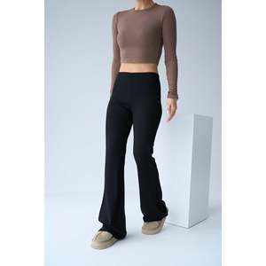 Black Spanish <b>Flare</b> <b>Leggings</b> - Product Image 2