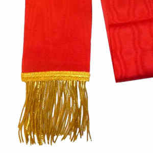 ผ้าคาดเอวคอเสื้อรูปดาวตะวันออกผ้าคาดเอวปักสีทอง - Product Image 6