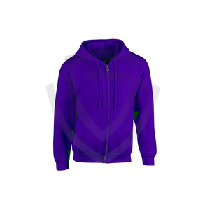 Sudaderas con Capucha de Algodón Tejido Personalizadas para Hombre de Otoño, Impresión Digital DIY, Logotipo Frontal, Servicio OEM, Patrón Sólido, Cuello con Capucha, Anti-Pilling - Product Image 1