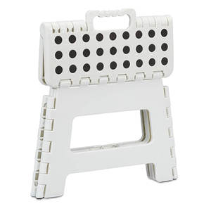 WELL HOME Sedia Pieghevole Multifunzionale 29x22x22 cm Portatile e Salvaspazio - Product Image 3