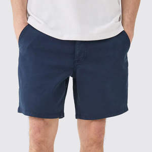 High Quality 100% Polyester Solid <b>Mens</b> <b>Elastic</b> <b>Waist</b> <b>Shorts</b> Eco-Friendly Breathable Summer - Product Image 4