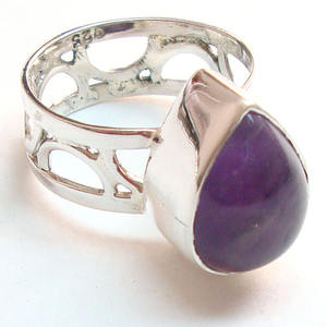 แหวนพลอยเทอร์ริ่งสีเทอร์ควอยซ์แท้925เงินแท้ทำด้วยมือแหวนดีไซน์ไม่ซ้ำใครแหวนตลอดกาล - Product Image 6