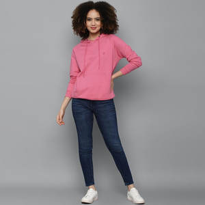 Vêtements décontractés d'hiver pour femmes de qualité supérieure sweat à capuche tricoté sexy avec écriture de logo personnalisé nouvelle collection - Product Image 4