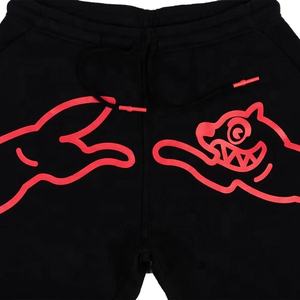 Haute qualité hommes sport Hip Hop plaine rue Shorts rue tendance poudre sérigraphie décontracté extérieur personnalisé Shorts - Product Image 2