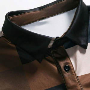 Camisetas de golf de secado rápido, camisetas personalizadas para hombre, Polo, Polo de manga corta, novedad de 2024, logotipo personalizado anticontracción, 100% poliéster - Product Image 4