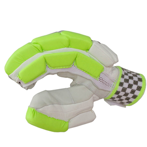 Guantes de Bateo de Cricket de Cuero de Alta Calidad para Hombre, Protección y Comodidad de Grado Profesional - Product Image 2