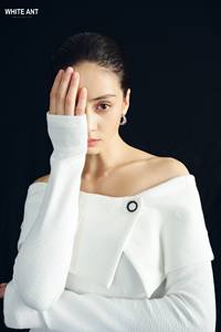 Factory Price <b>Dress</b> for Women Flare at Bottom Lynne Off the Shoulder <b>Dress</b> Eco-Friendly Fabric High-Fashion Whiteant Local Brand - Product Image 5