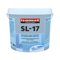 Membrane liquide élastomère prête à l'emploi pour l'imperméabilisation sous les carreaux dans les zones humides | ISOMAT SL-17