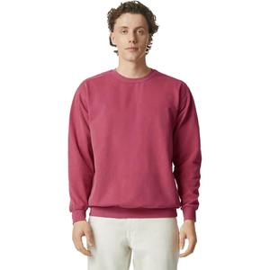 Offre Spéciale 100% coton blanc Streetwear lavé 200 Gsm sweat à col rond Logo personnalisé Vintage sweat vierge pour hommes - Product Image 1