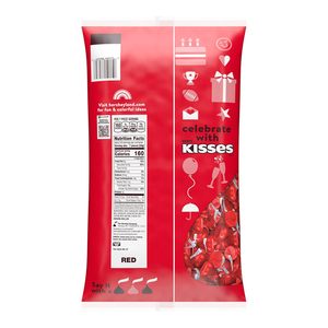 Caramelos de Chocolate con Leche HERSHEY'S KISSES en Bolsa Grande, Excelente Dulce para Fiestas y Regalos, 60 oz - Product Image 3