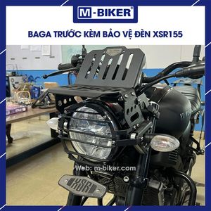 แร็คใส่สัมภาระด้านหน้า XSR155 พร้อมตัวป้องกันไฟหน้า - Product Image 1