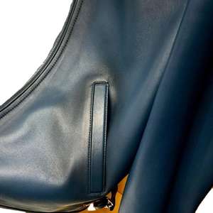 Nouvel Arrivage 2026 – Blouson Moto en Cuir Véritable Respirant, Style Urbain Décontracté et Vintage, Col Montant Tendance – Vente en Gros - Product Image 5