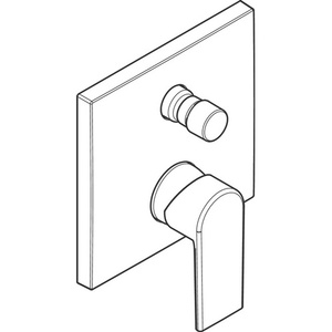 Juego de Baño HG VERNIS Pre-Ensamblado para Grifo de Baño Empotrado, Conjuntos de Baño para Sich-kom Chr - Product Image 3