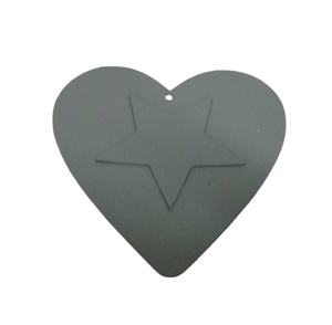 Nuevo corazón colgante de metal decorativo para pared, corazón decorativo de Color cobre para el hogar y la decoración navideña hecha a mano - Product Image 2