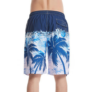 Short de bain décontracté élégant avec deux oeillets et short de bain à poche arrière dans des couleurs à la mode - Product Image 2