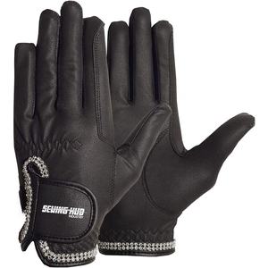 ถุงมือสำหรับผู้หญิงถุงมือขี่ม้าแบบปรับแต่งได้พร้อมความสามารถนิ้วหน้าจอสัมผัสที่มีเอกลักษณ์และละเอียดอ่อน - Product Image 1