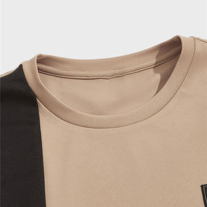 ชุดกางเกงขาสั้น2ชิ้นใส่ได้ทั้งชายและหญิงชุดวอร์มทางการชุดออกกำลังกายตัวโคร่งมีแถบสีปะสำหรับฤดูร้อน - Product Image 2