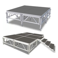 Podium de scène en aluminium de luxe pour concerts, mariages, événements en plein air
