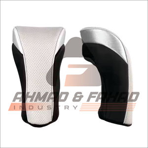 Usine en gros personnalisé semi-circulaire Mallet Putter Golf Club couvre Logo brodé couvre-chef - Product Image 6