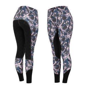 สไตล์ใหม่ที่ขายดีที่สุดขี่ม้าเลกกิ้งระเหิดการพิมพ์แบบกําหนดเองออกแบบ OEM เลกกิ้งระเหิดสําหรับขาย - Product Image 4