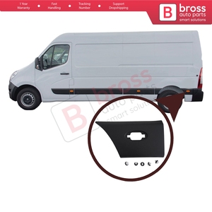 Tira para moldura de Panel trasero izquierdo, BSP958, 768F20007R, para Master MK3 Movano B NV400 - Product Image 5