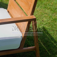 Offre Spéciale Soffa Bali, bois de teck minimaliste d'Indonésie pour la détente en plein air-Convient pour la maison et le salon