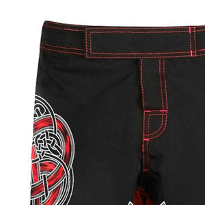 Short MMA imprimé par sublimation personnalisée de qualité supérieure pour hommes Braguette d'impression par sublimation avec fermeture velcro Short MMA extensible en vente - Product Image 6