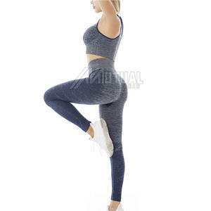 Nueva llegada Gym Wear Mujeres Yoga Set Premium Quality Women Yoga Set Diseña tu propio conjunto de yoga para mujeres - Product Image 3