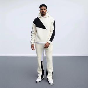 ชุดเซ็ตเสื้อฮู้ดดี้และกางเกงวอร์มทรงบ็อกซี่ พิมพ์ลาย ระบายอากาศได้ดี คุณภาพสูง สำหรับฤดูหนาว ผลิตจากผ้าฝ้ายฟลีซ 100% - Product Image 5