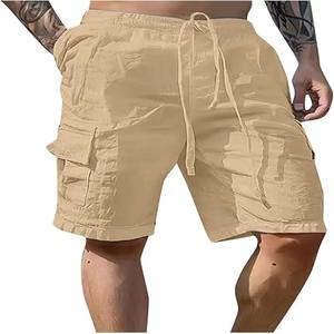 Pantalones cortos para hombre, ropa de verano de satén de seda brillante para hombre, ropa de verano para hombre, pijamas deportivos informales para hombre, ropa deportiva - Product Image 2
