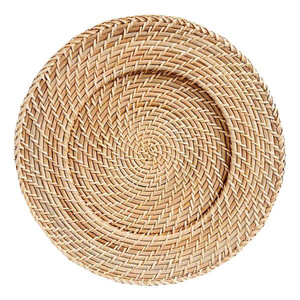 Manteles Individuales Cuadrados de Ratán de Estilo Bohemio Decorativos, Hechos a Mano, Sostenibles, Ligeros, Diseños Personalizados para Bodas - Product Image 1