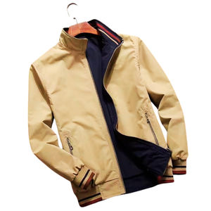 Veste de travail décontractée pour homme, fantaisie, avec empiècements contrastés, qualité supérieure, streetwear, vêtements d'extérieur, veste légère - Product Image 2